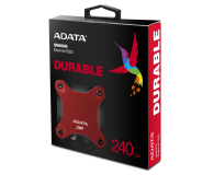 ADATA SD600Q 480GB USB 3.2 Gen. 1 Czerwony - 502622 - zdjęcie 10